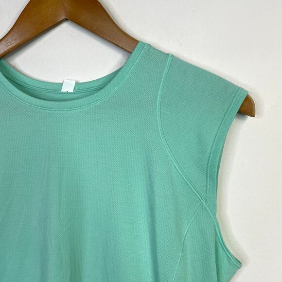 Lululemon Cap Sleeve Hiking Tank Top Mesh Breathable Gorpcore Workout womens 10 - Picture 4 of 14